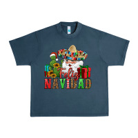Midnight Navy feliz navidad Spanish Christmas Urban Heavy Tee - Jasminsmagicworld