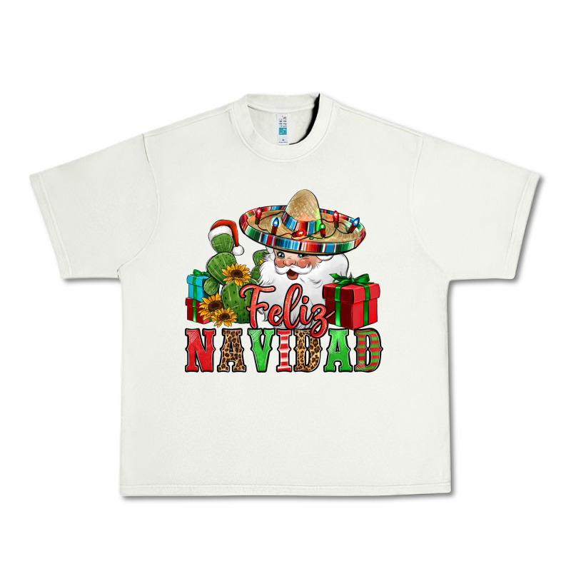 Feliz Navidad Spanish Christmas Urban Heavy Tee by Jasminsmagicworld | Teevron