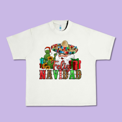 Feliz Navidad Spanish Christmas Urban Heavy Tee Designed By Jasminsmagicworld