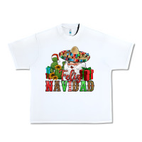 White feliz navidad Spanish Christmas Urban Heavy Tee - Jasminsmagicworld