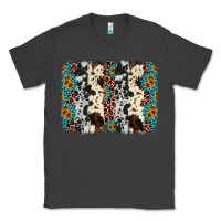 Smoke cowhide leopard gemstone brushstroke Classic Tee - AdoDesignShop