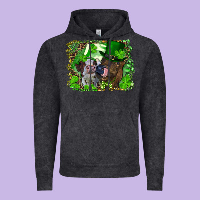 St. Patricks Day Heifers Vintage Hoodie Designed By Ranaportraitstore