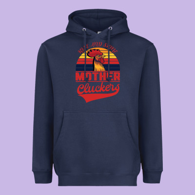 Rise And Shine Mother Cluckers Heavyweight Hoodie Designed By Bettercallsaul