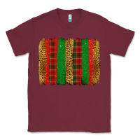 Burgundy Christmas brushstroke Classic Tee - Jasminsmagicworld