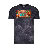 Cloud Black texas longhorn wild one cactus licanse plate Vintage Tee - Artiststas