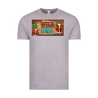 Vintage Zinc texas longhorn wild one cactus licanse plate Vintage Tee - Artiststas
