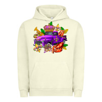 Pigment Pistachio mardi gras truck olivia Urban Hoodie - OliviaCreatesArt