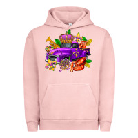 Mardi Gras Truck Olivia Urban Hoodie | Teevron