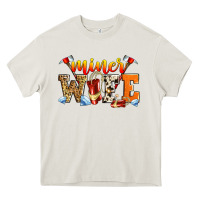 Cream miner wife Heavy Core Tee - Zillion Design Studio