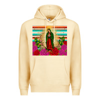 Pina Colada our lady of guadalupe cactus leopard Premium Hoodie - JahusDesignShop