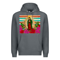 Rock our lady of guadalupe cactus leopard Premium Hoodie - JahusDesignShop
