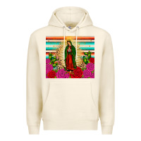 Tofu our lady of guadalupe cactus leopard Premium Hoodie - JahusDesignShop