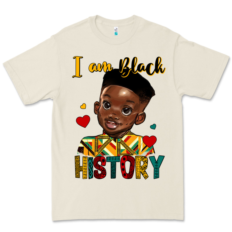 I Am Black History Black Boy Premium Tee by HRA Design Shop | Teevron