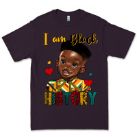 Plum i am black history black boy Premium Tee - HRA Design Shop