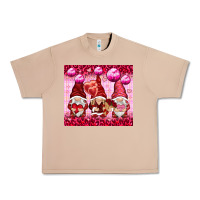 Burro valentines gnomies with leopard Urban Heavy Tee - NancyCooperArtShop