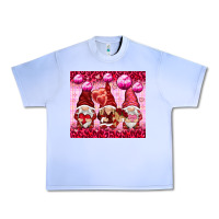 Grape Ice valentines gnomies with leopard Urban Heavy Tee - NancyCooperArtShop