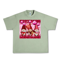Oil Green valentines gnomies with leopard Urban Heavy Tee - NancyCooperArtShop