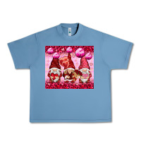 Pebble Blue valentines gnomies with leopard Urban Heavy Tee - NancyCooperArtShop