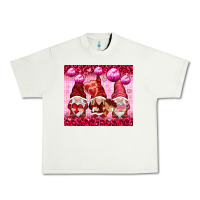 Pistachio valentines gnomies with leopard Urban Heavy Tee - NancyCooperArtShop