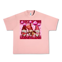 Salmon valentines gnomies with leopard Urban Heavy Tee - NancyCooperArtShop