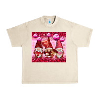 Sandshell valentines gnomies with leopard Urban Heavy Tee - NancyCooperArtShop