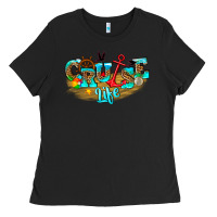 Black cruise life Ladies Tee - texasbilliewilder