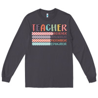 Smoke retro teacher Long Sleeve Tee - MaliasSmallBusiness