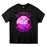 Black Ghouls Just Wanna Have Fun Heavy Core Tee - texasbilliewilder