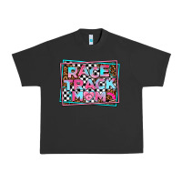 Pigment Black race track mom Urban Heavy Tee - AdoDesignShop