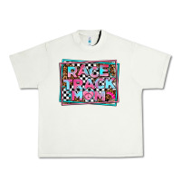 Pistachio race track mom Urban Heavy Tee - AdoDesignShop