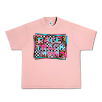 Salmon race track mom Urban Heavy Tee - AdoDesignShop