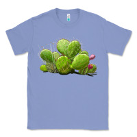 Colony Blue desert prickly pear cactus Classic Tee - LillyAllenDesigns