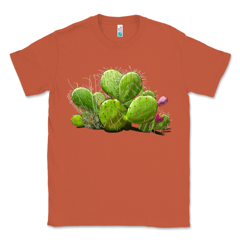 Desert Prickly Pear Cactus Classic Tee by LillyAllenDesigns | Teevron