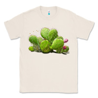 Natural desert prickly pear cactus Classic Tee - LillyAllenDesigns