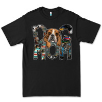 Black dog mom Premium Tee - SublimationCraftShop