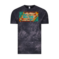 Cloud Black just a small town girl wlth gemstone arrow and sunflowers licanse plat Vintage Tee - Artiststas