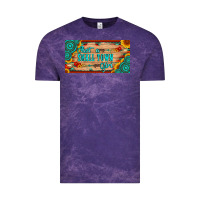 Cloud Purple just a small town girl wlth gemstone arrow and sunflowers licanse plat Vintage Tee - Artiststas