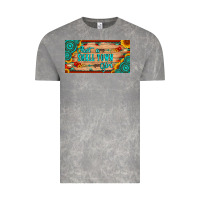 Cloud Rock just a small town girl wlth gemstone arrow and sunflowers licanse plat Vintage Tee - Artiststas