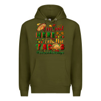 Army Green I'm just here for the tacos #cincodemayo Premium Hoodie - NancyCooperArtShop