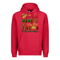Cardinal I'm just here for the tacos #cincodemayo Premium Hoodie - NancyCooperArtShop