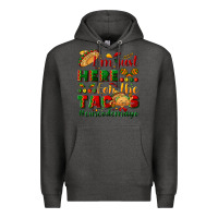 Charcoal Heather I'm just here for the tacos #cincodemayo Premium Hoodie - NancyCooperArtShop
