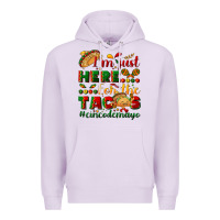 Lilac I'm just here for the tacos #cincodemayo Premium Hoodie - NancyCooperArtShop