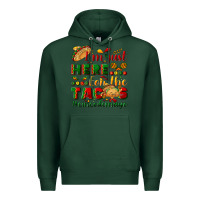 Sports Green I'm just here for the tacos #cincodemayo Premium Hoodie - NancyCooperArtShop
