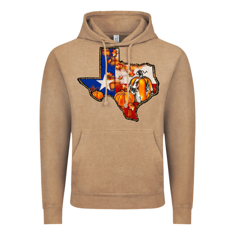 Texas Map Fall Vintage Hoodie by JahusDesignShop | Teevron