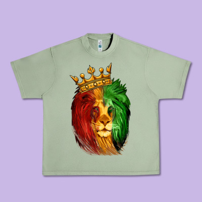 Juneteenth Lion King Urban Heavy Tee Designed By Lillyallendesigns