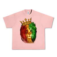 Salmon Juneteenth Lion King Urban Heavy Tee - LillyAllenDesigns
