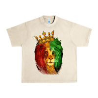 Sandshell Juneteenth Lion King Urban Heavy Tee - LillyAllenDesigns