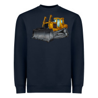 Navy Bulldozer Heavyweight Sweatshirt - LillyAllenDesigns
