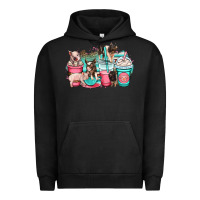 Pig Coffee Cups Urban Hoodie | Teevron
