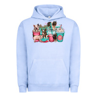 Pigment Grape Ice pig coffee cups Urban Hoodie - OliviaCreatesArt